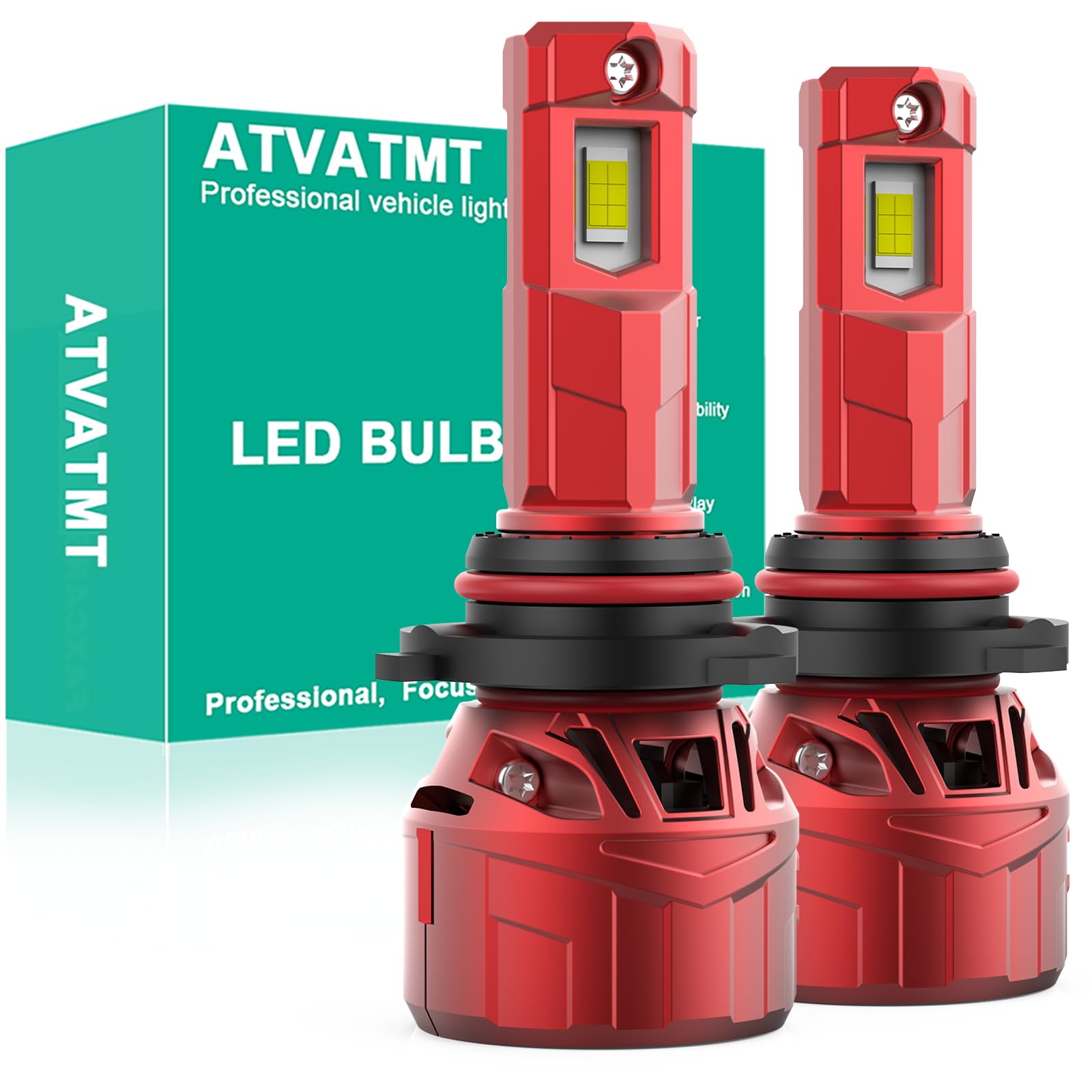 ATVATMT 9005XS LED Bulbs for Kenworth W990 T880 T680 T660 T700